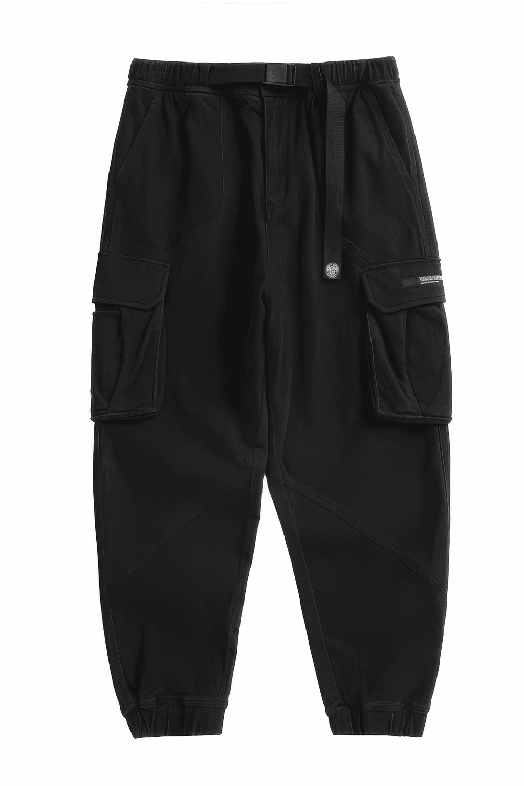 Men’s Cargo Pants – Loose Fit, Elastic Cuffs, Utility Style for Winter