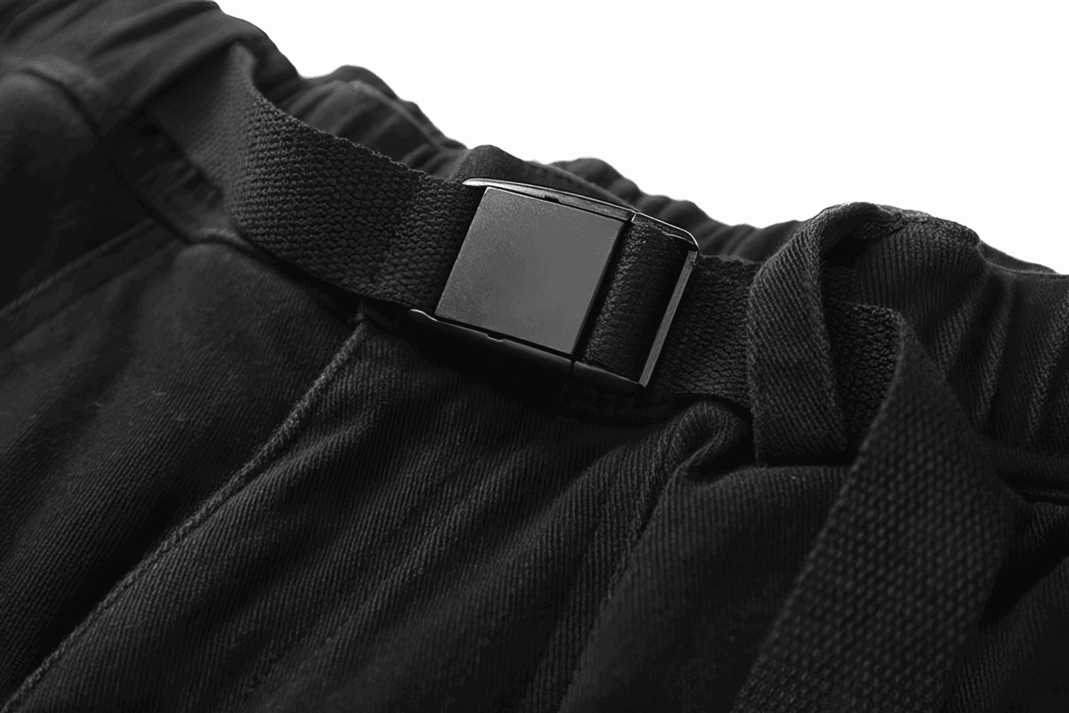 Men’s Cargo Pants – Loose Fit, Elastic Cuffs, Utility Style for Winter