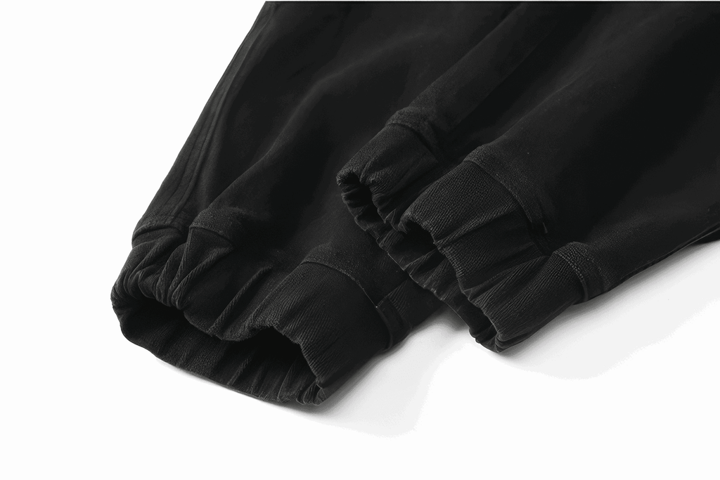 Men’s Cargo Pants – Loose Fit, Elastic Cuffs, Utility Style for Winter