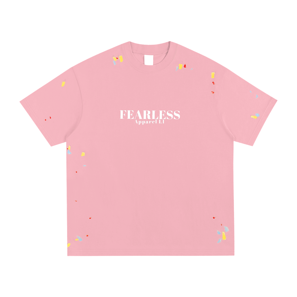 Fearless Apparel Line Paint Splatter T-Shirt