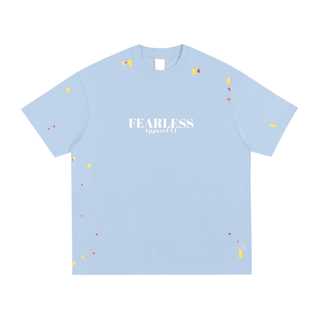 Fearless Apparel Line Paint Splatter T-Shirt
