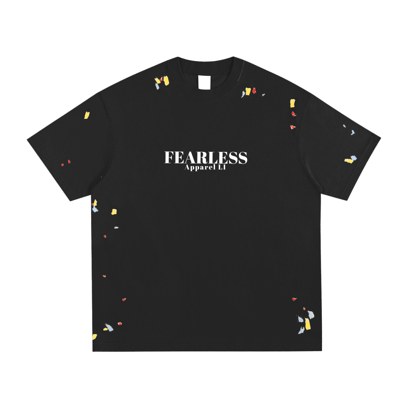 Fearless Apparel Line Paint Splatter T-Shirt