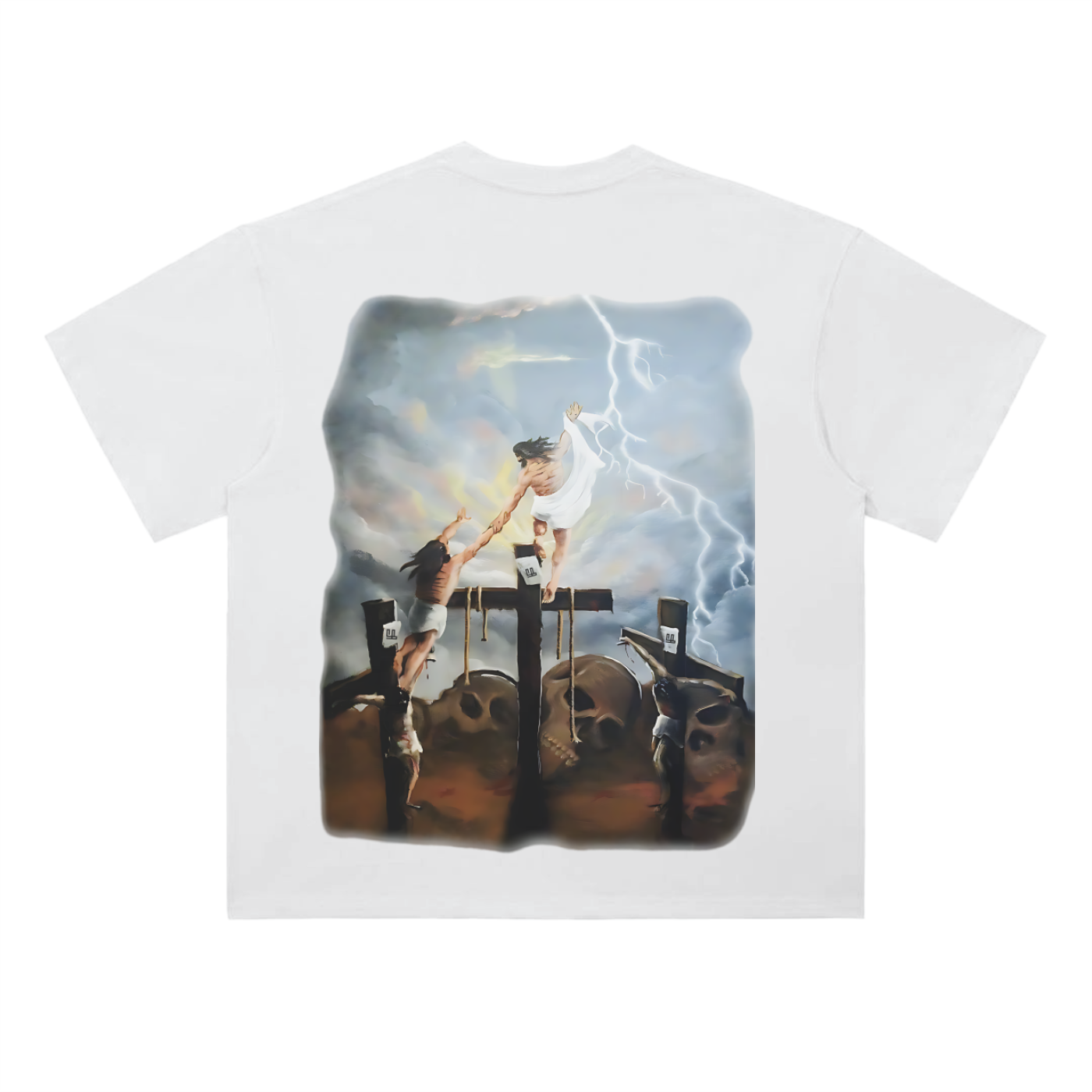 Fearless Apparel Line only Jesus can save Drop Shoulder T-Shirt