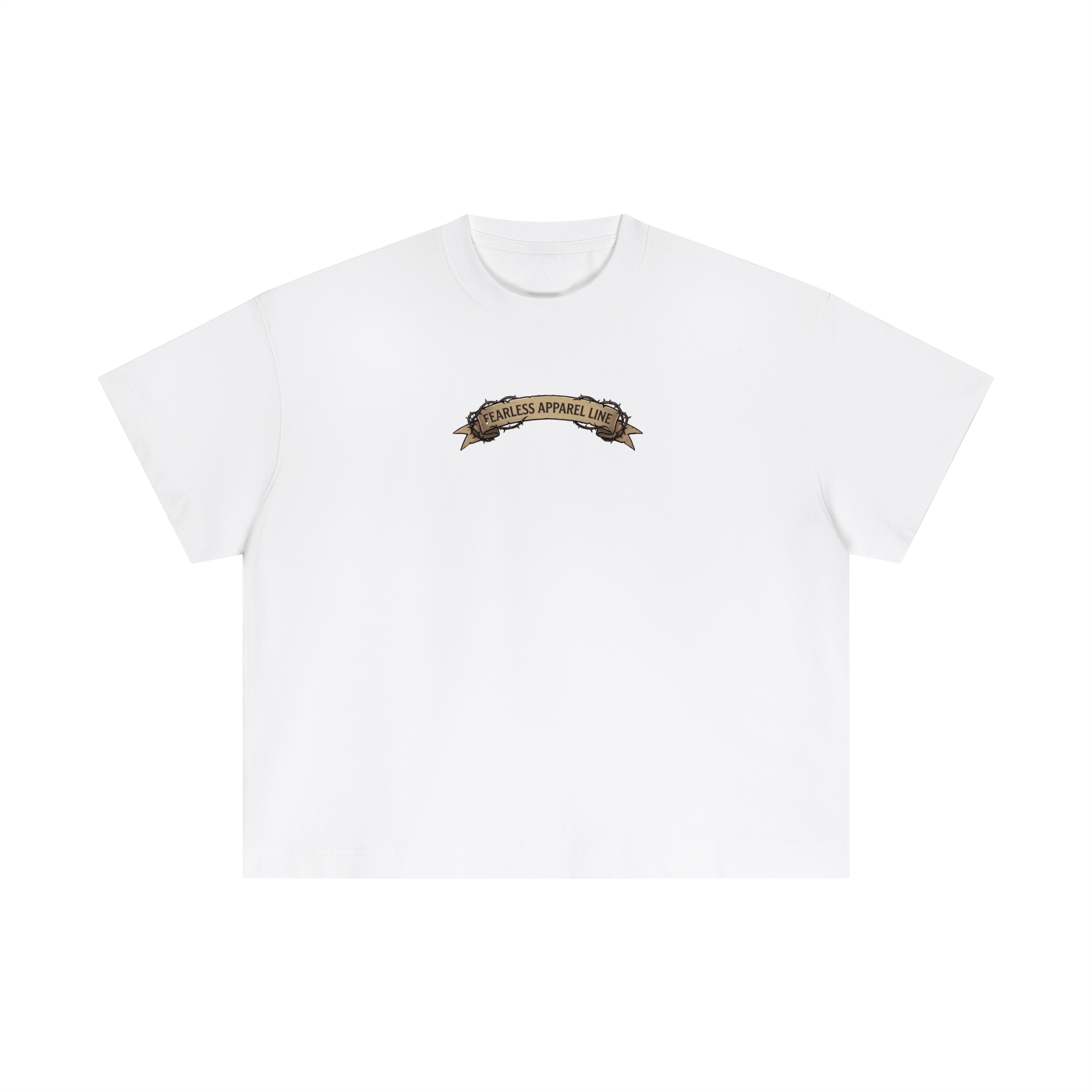 Fearless Apparel Line Essential Cotton Boxy T-Shirt