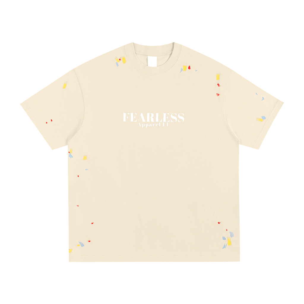 Fearless Apparel Line Paint Splatter T-Shirt