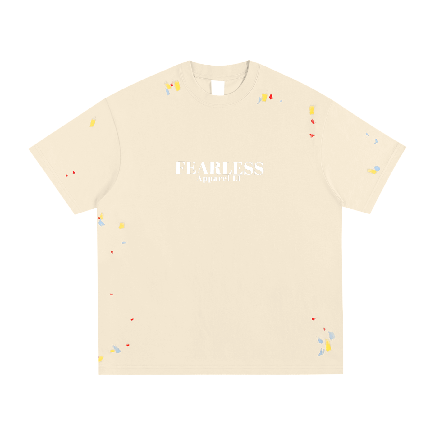 Fearless Apparel Line Paint Splatter T-Shirt