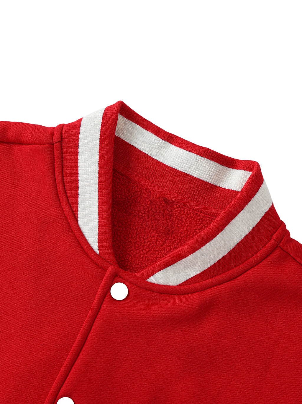 Fearless Apparel Line Two-Tone Fleeced Varsity Jacket Own the Streets. Fear Nothing