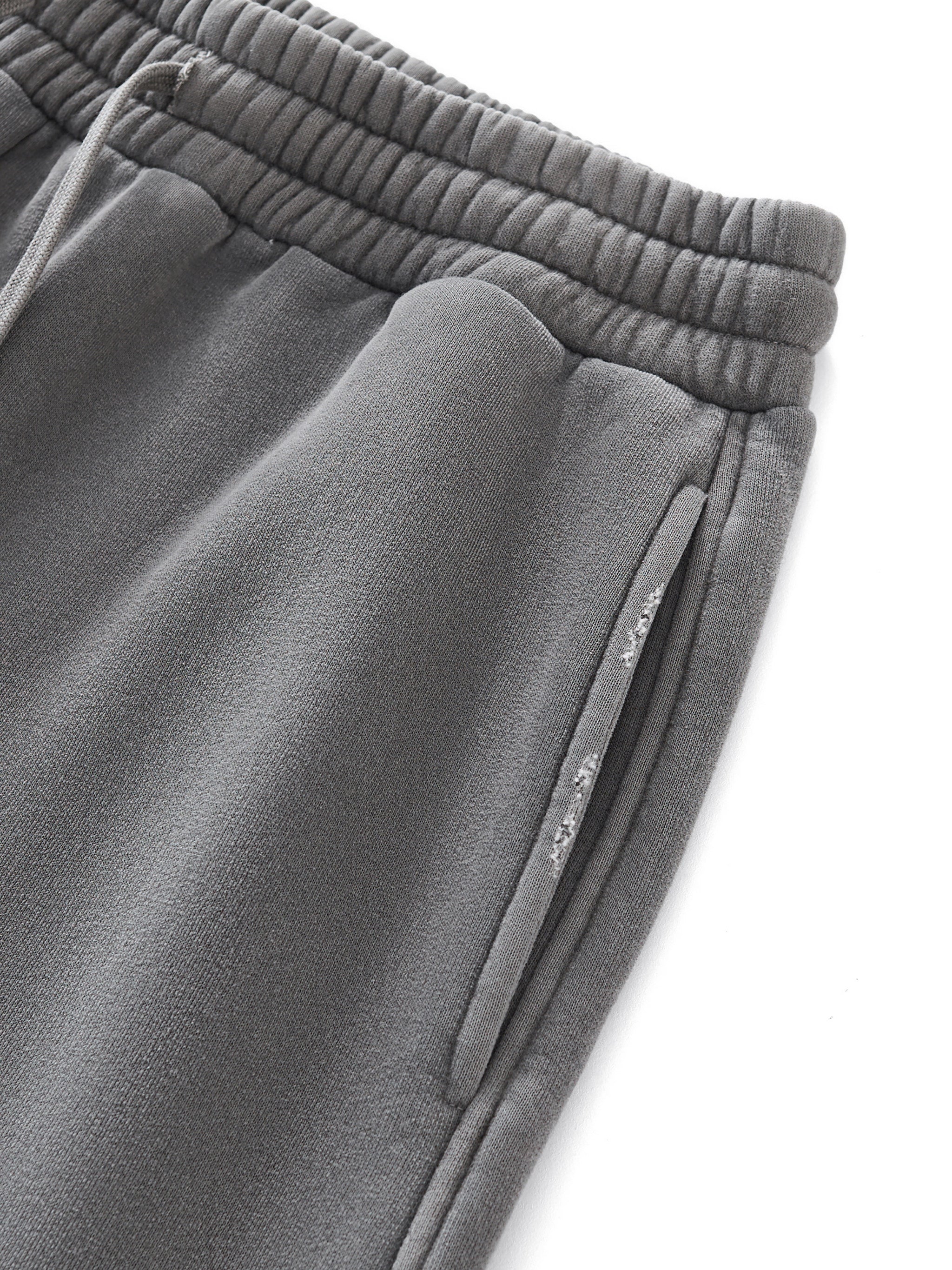 Fearless Apparel Frayed Enzyme Washed Fleece Sweatpants – Unisex Vintage Streetwear Comfort